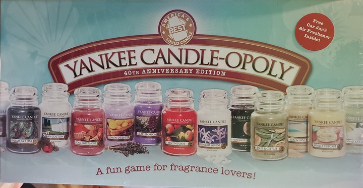 Monopoly Board Game Yankee Candle-opoly Game 40th Anniversary Edition VERY RARE