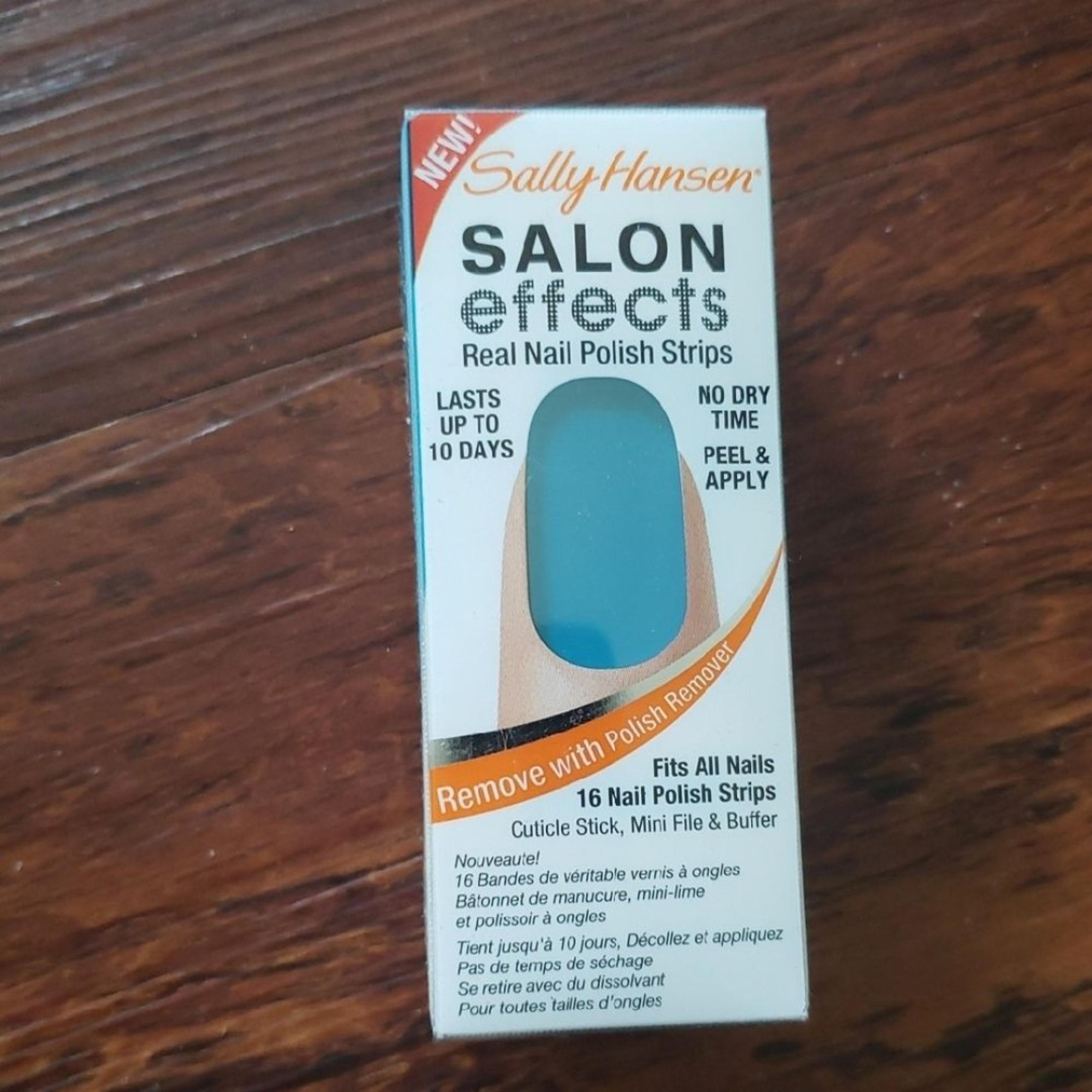 NWT Salon Effects Nail Polish Strips - Sally Hansen