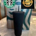 Starbucks Limited Edition Studded 24oz Venti Tumbler Cup Matte Black