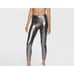 Nike Leggings Womens Medium One Icon Clash Dri-Fit MidRise Fitted Mirror Silver