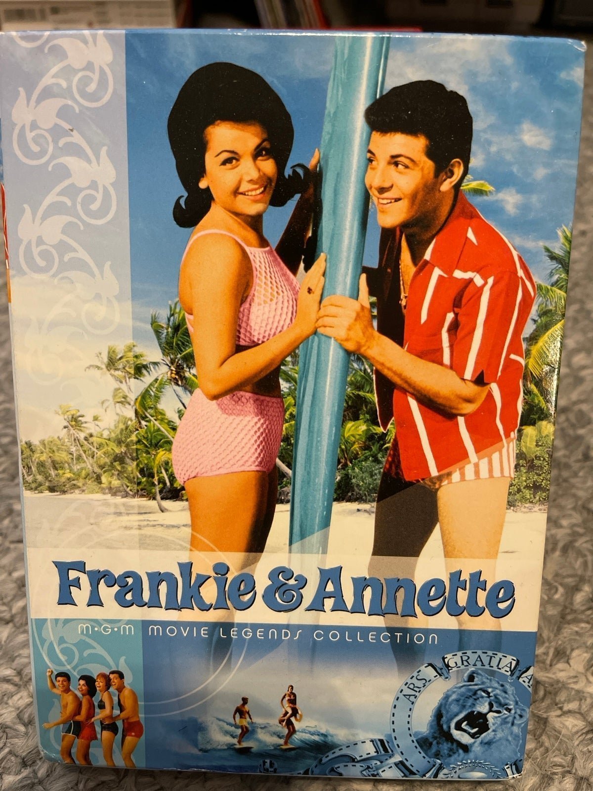 Frankie & Annette MGM Movie Legends Collection DVD Rare