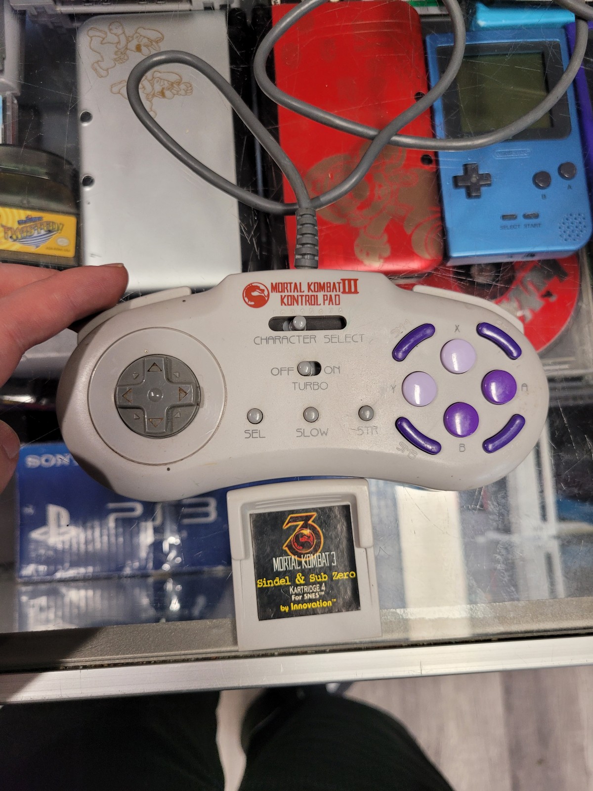 Vintage Super Nintendo Mortal Kombat 3 III Control Pad