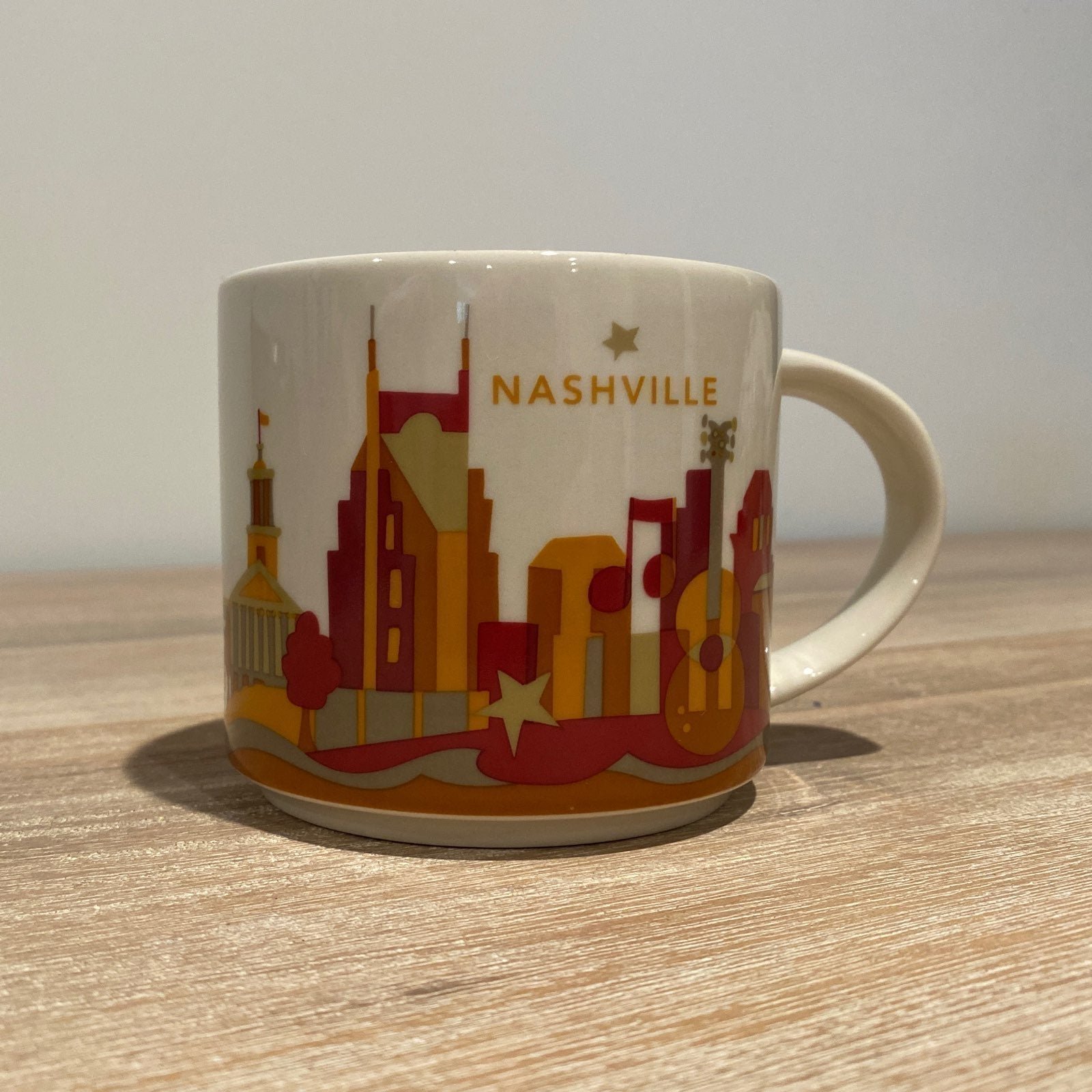 Starbucks Nashville You Are Here Collection Mug - 2017