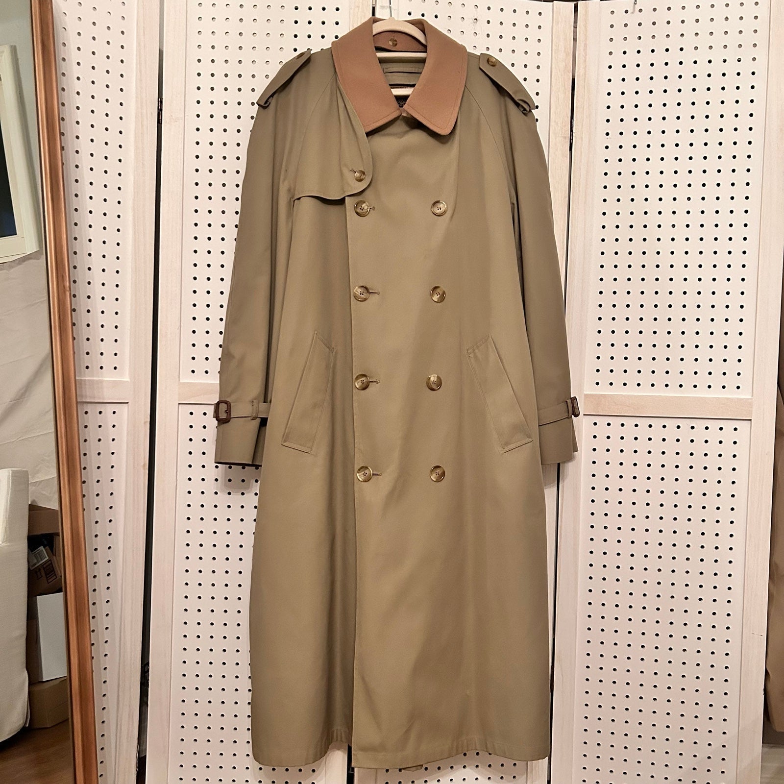 burberry vintage coat 40