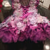 Girls pageant princess photoshoot birthday dress color lilac purple. 0-6months