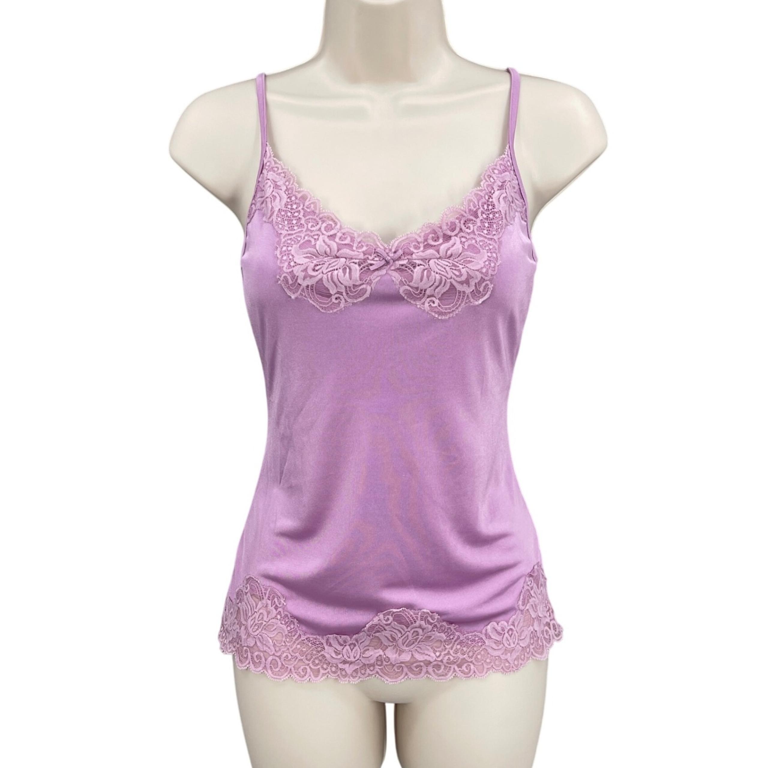 Vintage The Limited Lace Cami Top Y2k 90s Lingerie Romantic Feminine Tank Size M