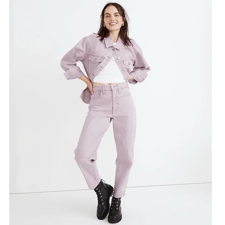 MADEWELL BALLOON JEAN IN GARMENT-DYED EDITION