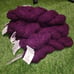 DONEGAL TWEED 100% pure wool plum purple dyed yarn