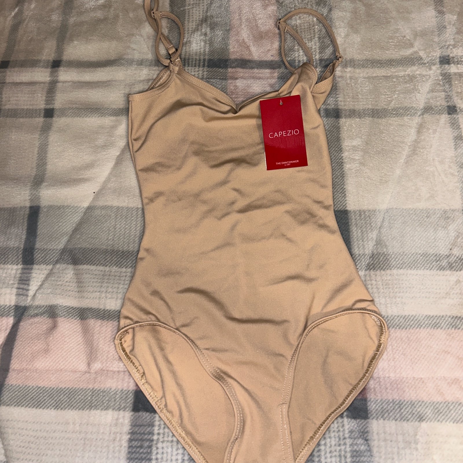 Capezio nude leotard