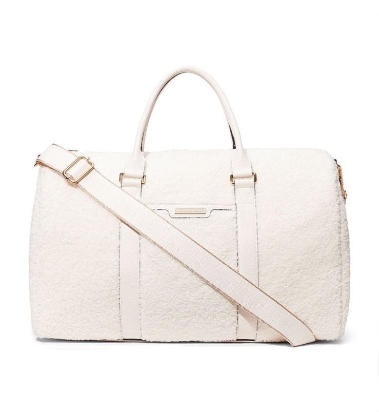 Victoria’s Secret Shearling Duffle Bag & FREE HOLIDAY BLANKET