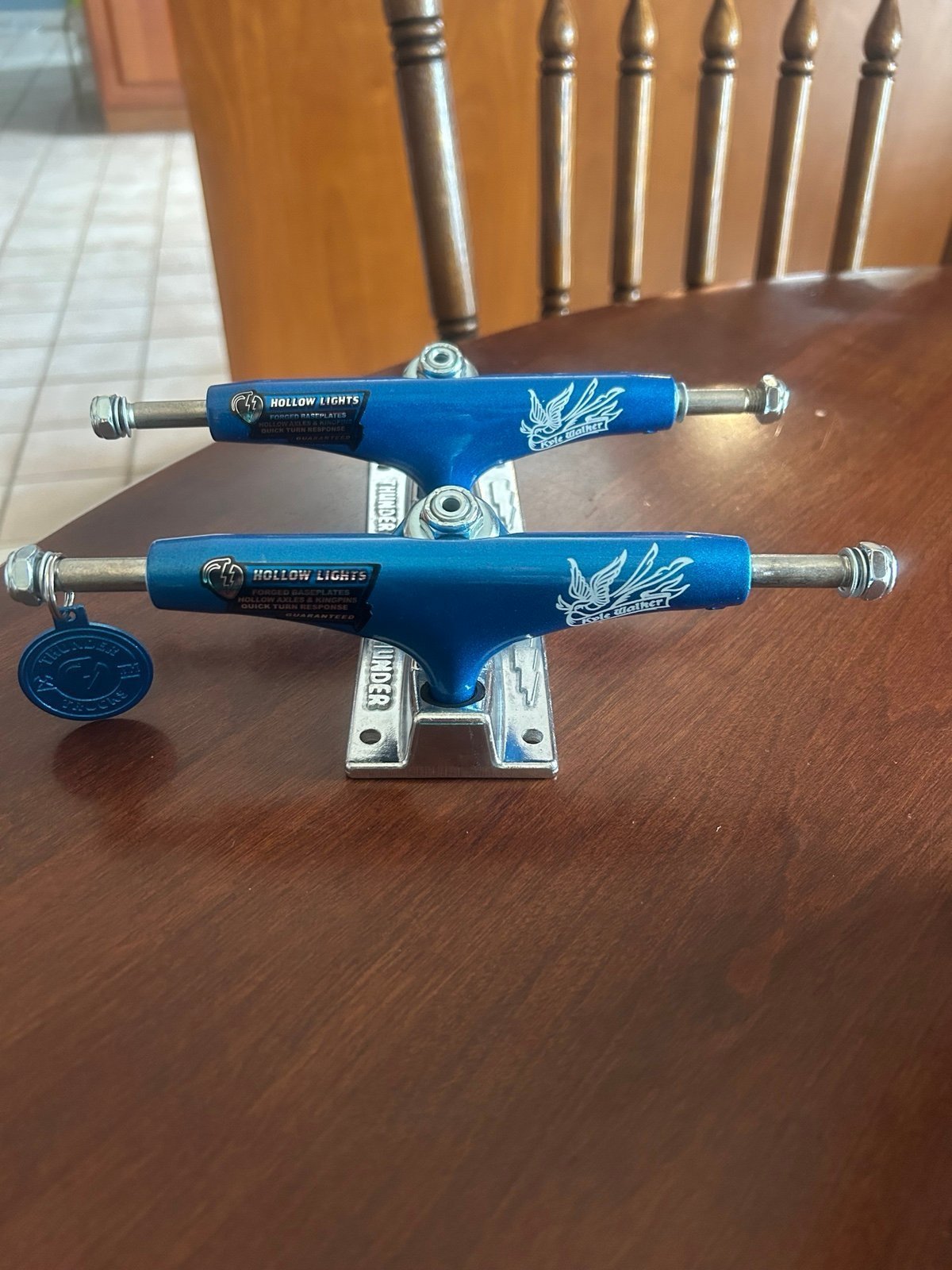 Thunder hollow light Kyle walker pro trucks
