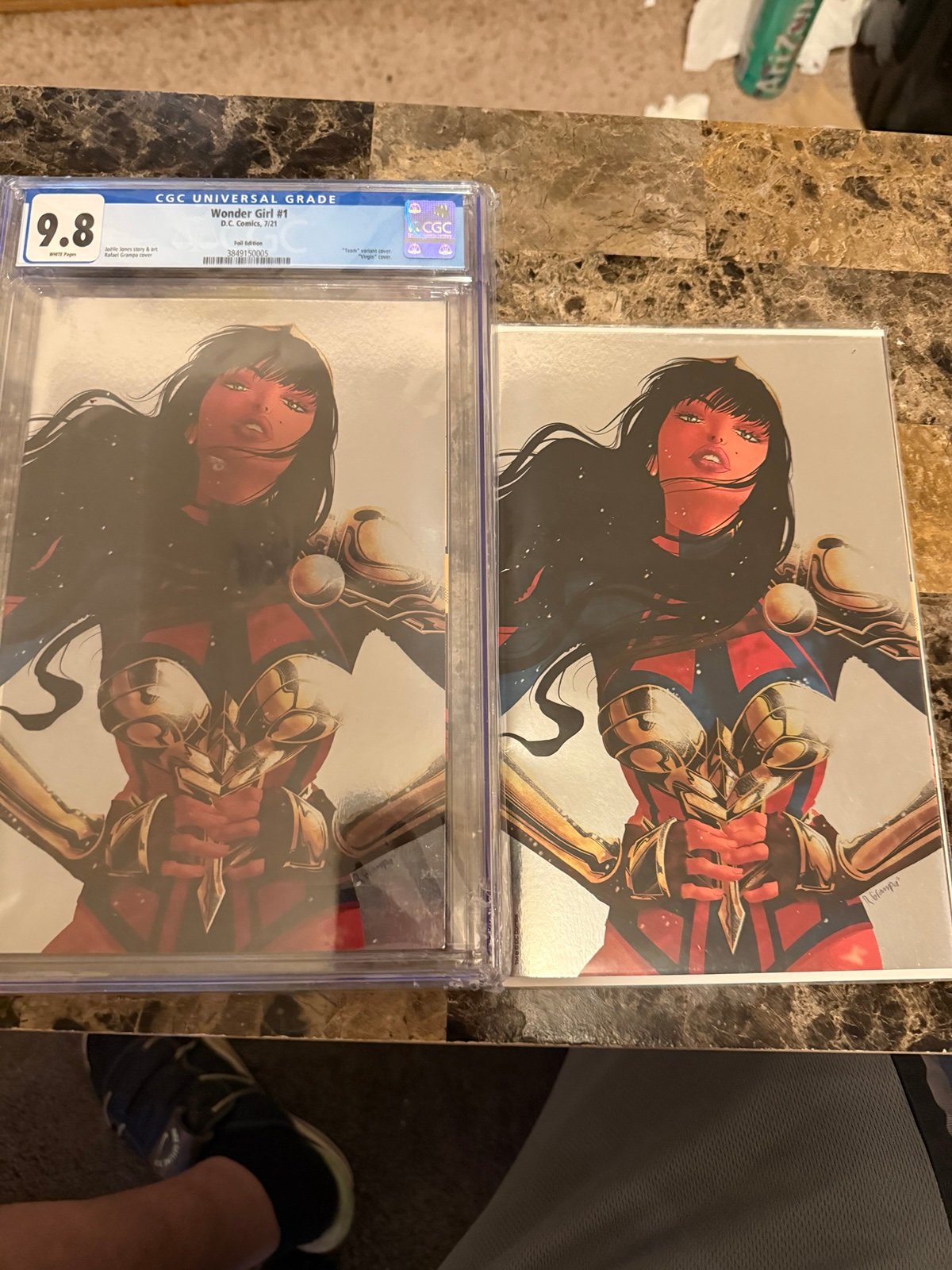 9 .8 wonder girl 1 foil
