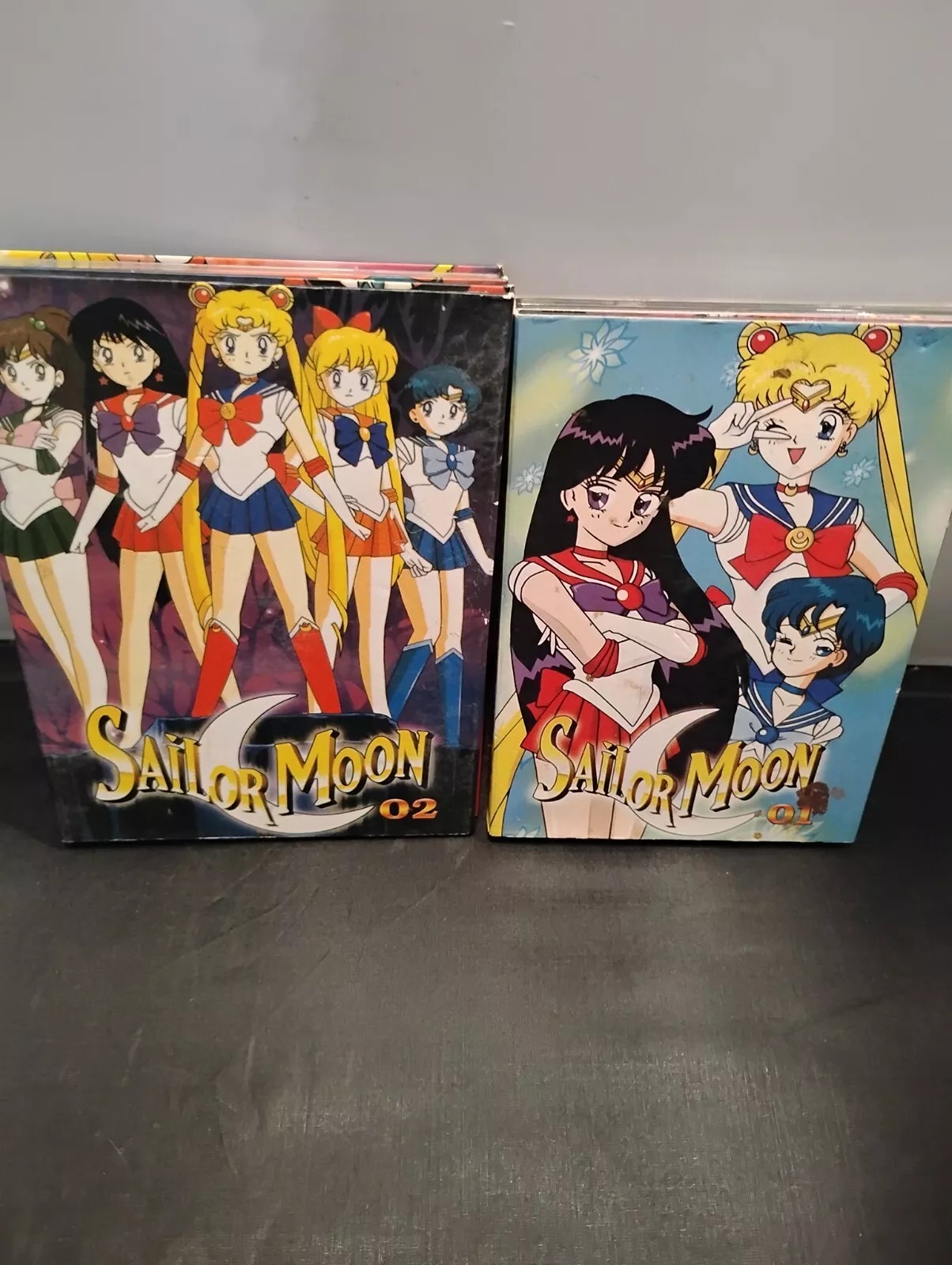 Lot Of sailor Moon 01 And 02 DVD Sets