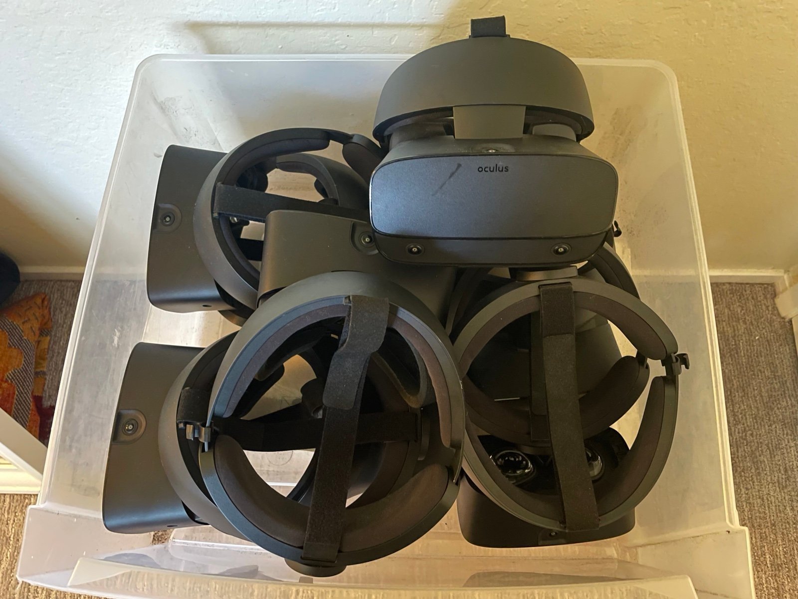 9x OCU LUS Rift S PC Powered VR Gaming Headset ONLY
