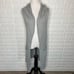 CABI #5412 Knit Hoodie Vest Long Cardigan Sweater Sleeveless Gray Size S