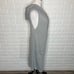 CABI #5412 Knit Hoodie Vest Long Cardigan Sweater Sleeveless Gray Size S