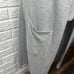 CABI #5412 Knit Hoodie Vest Long Cardigan Sweater Sleeveless Gray Size S