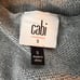 CABI #5412 Knit Hoodie Vest Long Cardigan Sweater Sleeveless Gray Size S