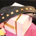 Juicy Couture Logo Buckle Rhinestone Belt