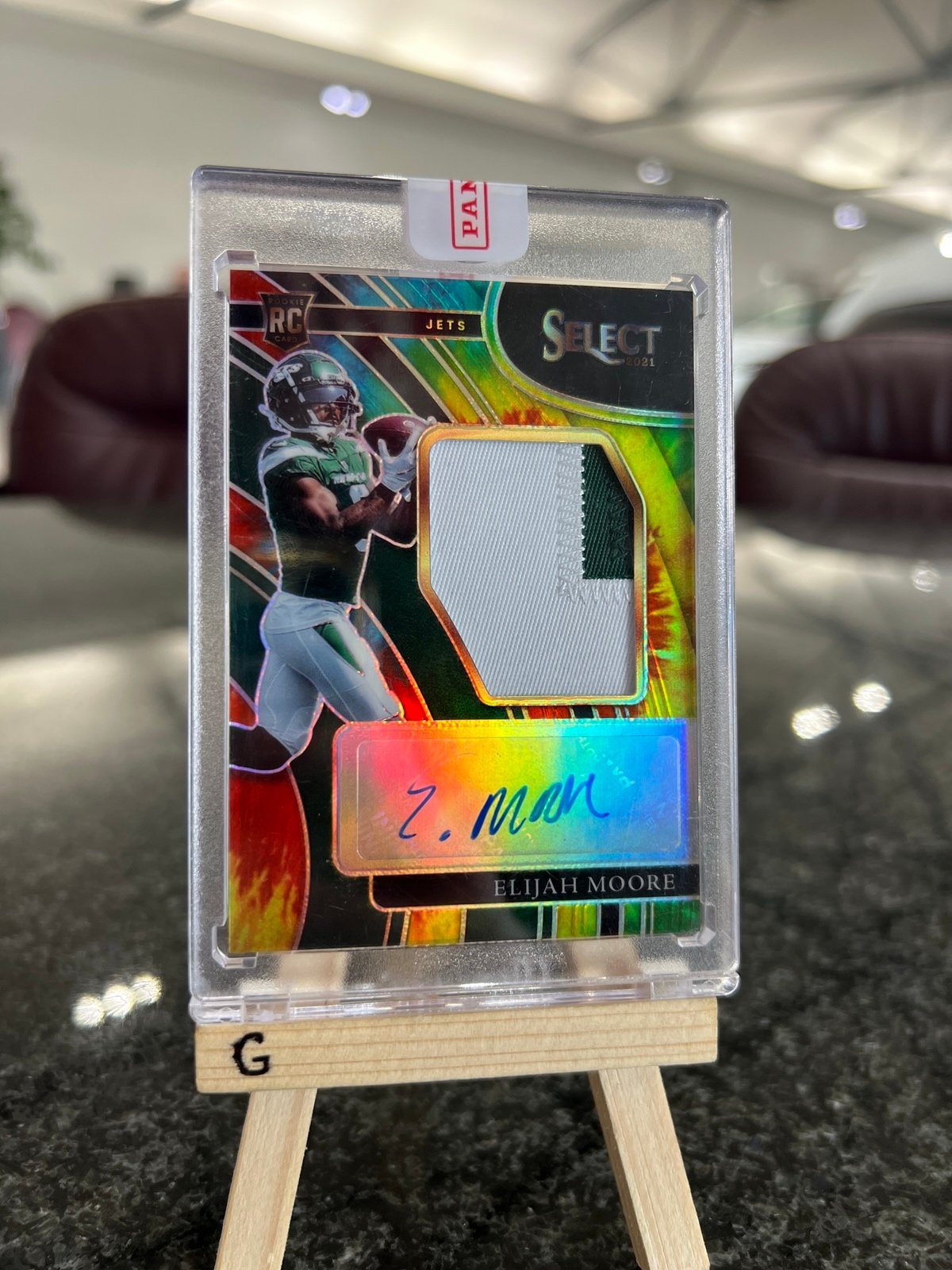 SEALED 2021 Select Tye-dye Elijah Moore RPA /25!