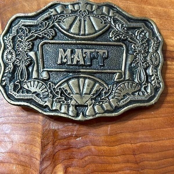 Vintage Oden Brass Buckle Matt