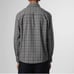 NWT NN07 No Nationality Hans Shirt Gray Grey Check Plaid Button Front Sz M