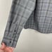 NWT NN07 No Nationality Hans Shirt Gray Grey Check Plaid Button Front Sz M