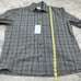 NWT NN07 No Nationality Hans Shirt Gray Grey Check Plaid Button Front Sz M