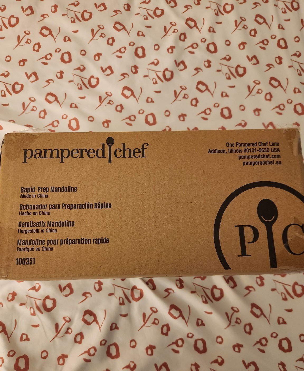 Pampered Chef rapid prep mandoline