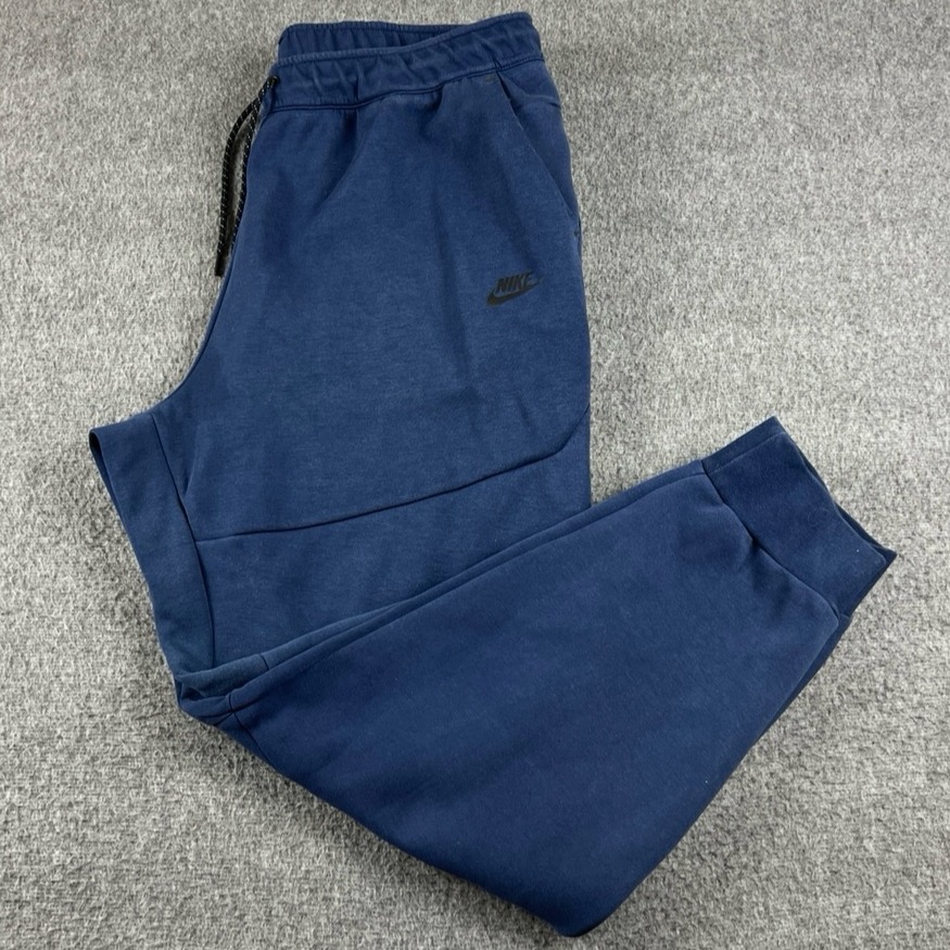 Nike Sportswear Tech Navy Blue Sweatpants Mens Sz XXL