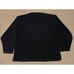 Vintage 90s Mens Large TOMMY HILFIGER Jeans Fleece Sweatshirt Color Block Black