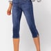 Judy blue mid rise capri size 1 NEW