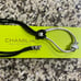 Chamilia Retired Sterling Silver Teardrop Charm Holder on Silk Cord (w/o charms)