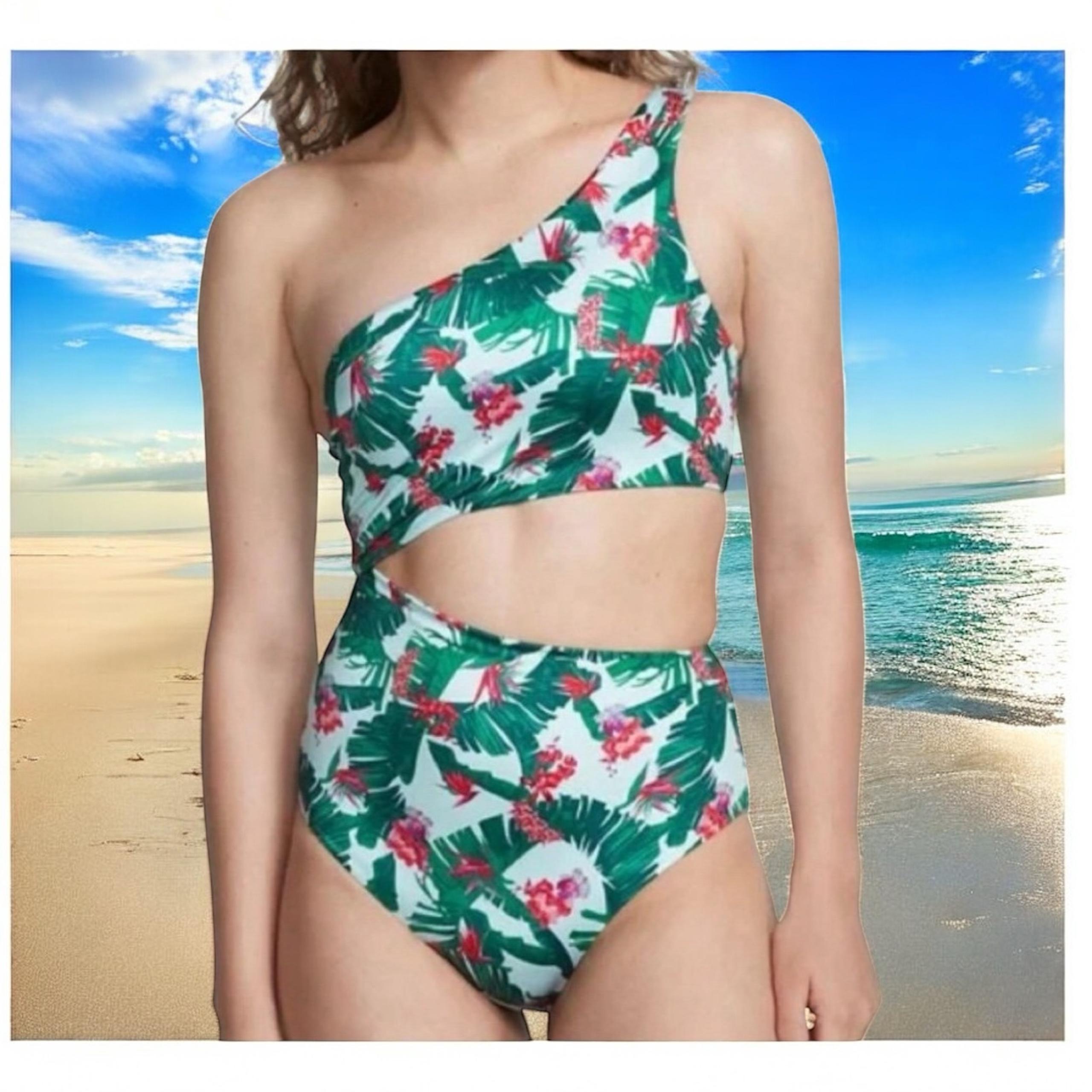 Victorias Secret M cutout palm swimsuit
$70 retail