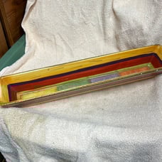 Clay Art Oblong Serving Dish