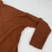 Bryn Walker Burnt Orange Dolman Sleeve Oversized Tunic Top Size XS Lagenlook