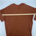 Bryn Walker Burnt Orange Dolman Sleeve Oversized Tunic Top Size XS Lagenlook