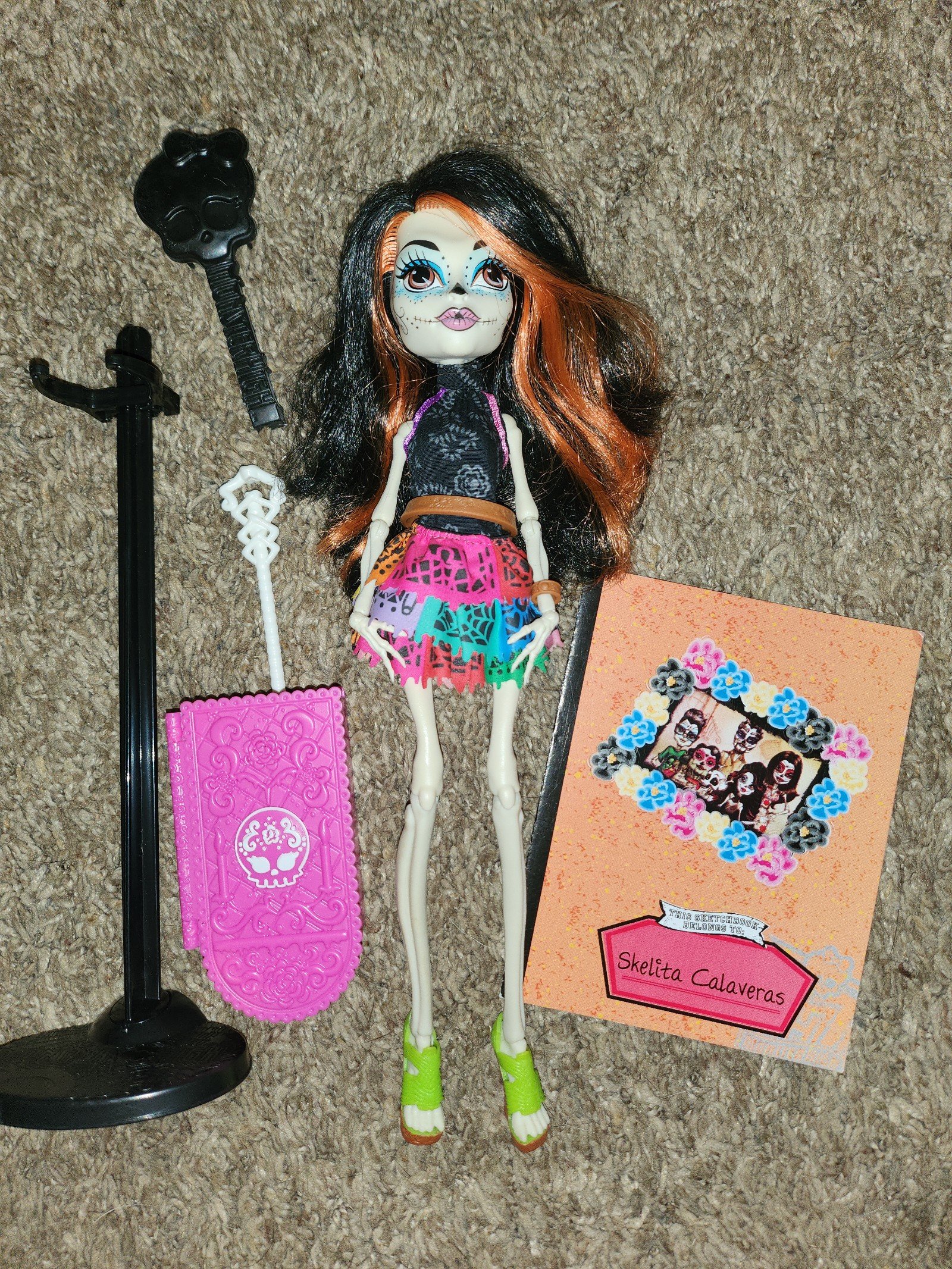 monster high skelita calaveras
