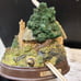 Thomas Kinkade Everetts Cottage Small Table Lamp & Lighted House Vintage Rustic