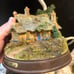 Thomas Kinkade Everetts Cottage Small Table Lamp & Lighted House Vintage Rustic