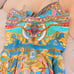 Camilla Long Dress With Tie Front 100% Silk XS NWT