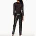 Aritzia Wilfred Nord vegan leather pants