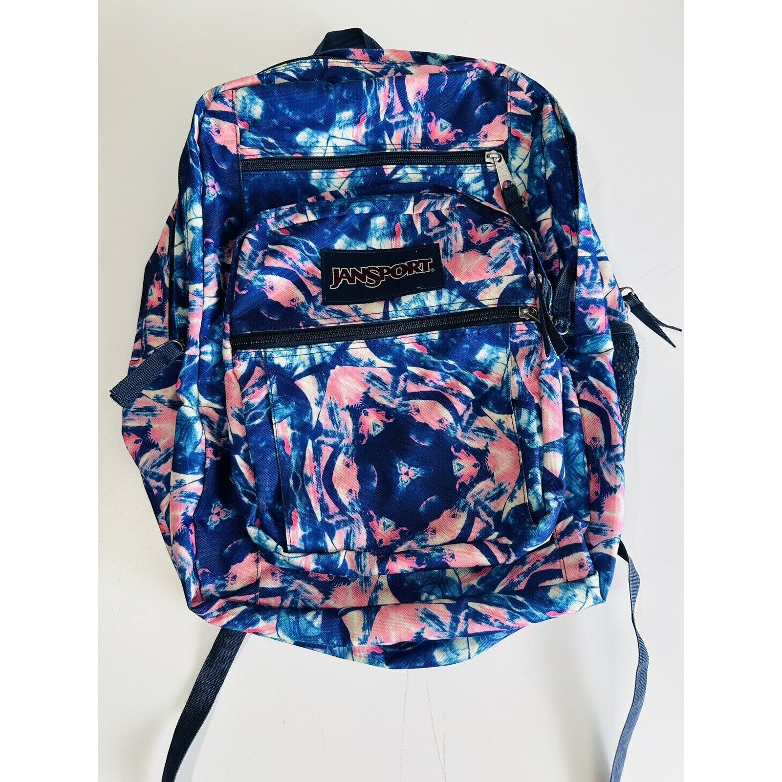 JanSport Big Student Backpack, Shibori Kaleidoscope