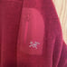Arc’teryx Covert Quarter Zip Fleece Pullover Red XL