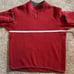 Arc’teryx Covert Quarter Zip Fleece Pullover Red XL