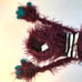 Burgundy Shaggy Shnoz-Pro, Professional Monster Hand Puppet