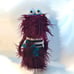 Burgundy Shaggy Shnoz-Pro, Professional Monster Hand Puppet