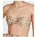 ZIMMERMANN NWT 180 Sculpt Balconette Bikini Top in Leopard TOP Only Sz 8 A/B