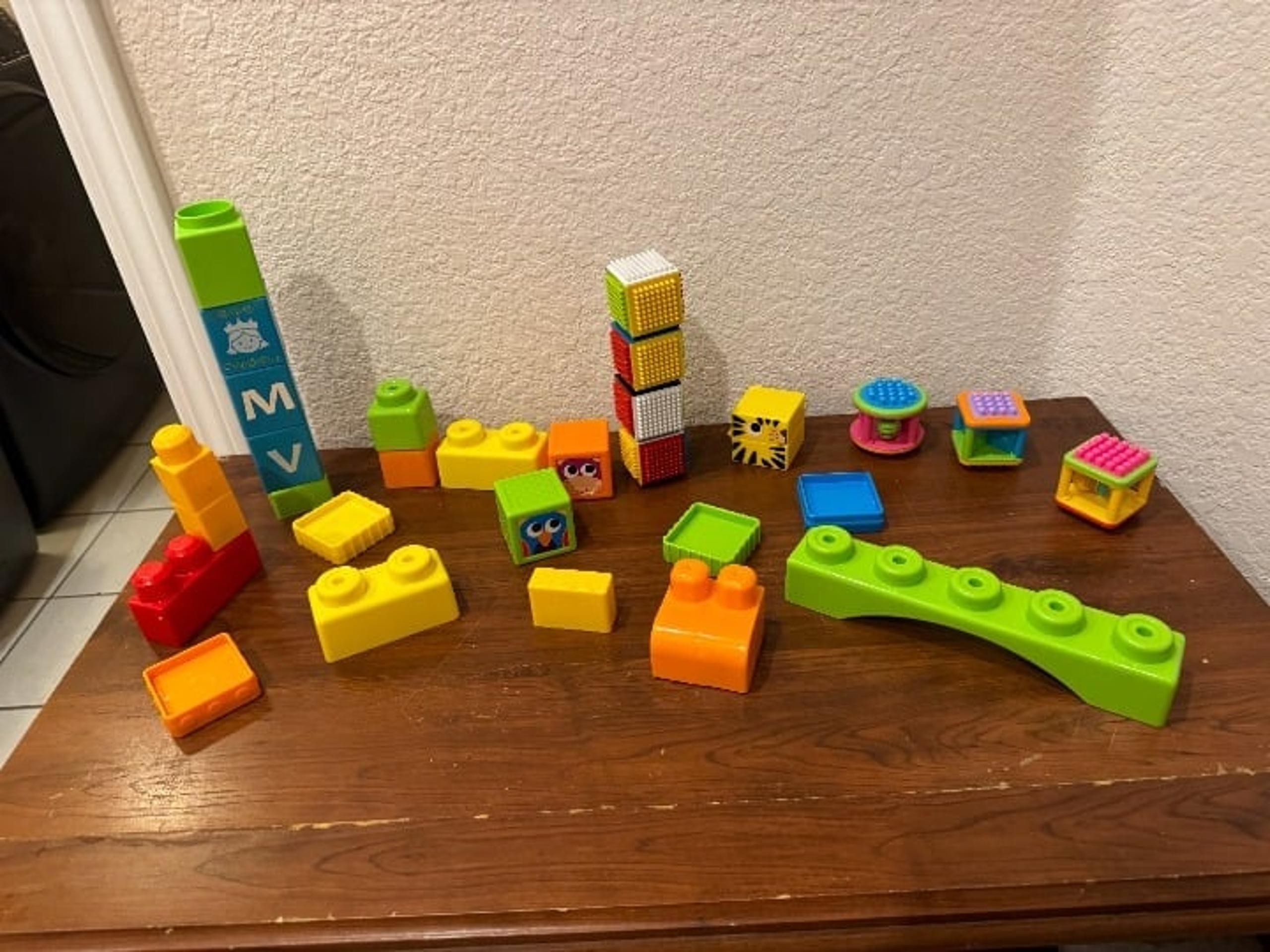 Lot Of  Infant and Toddler Blocks Plus More