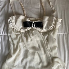 vintage grunge lingerie top